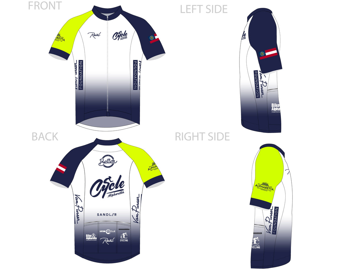 Men's Cycle Alpharetta 2025 H340 Cycling Jersey