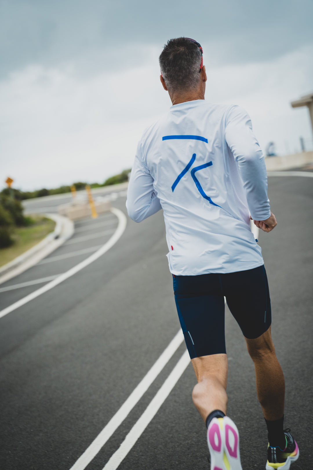 Men's Negative Split Long Sleeve Run Shirt