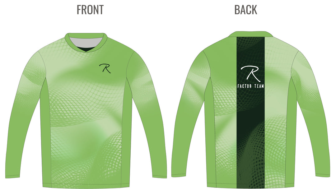 Women's 2025 R-Factor Team Negative Split Long Sleeve Run Shirt