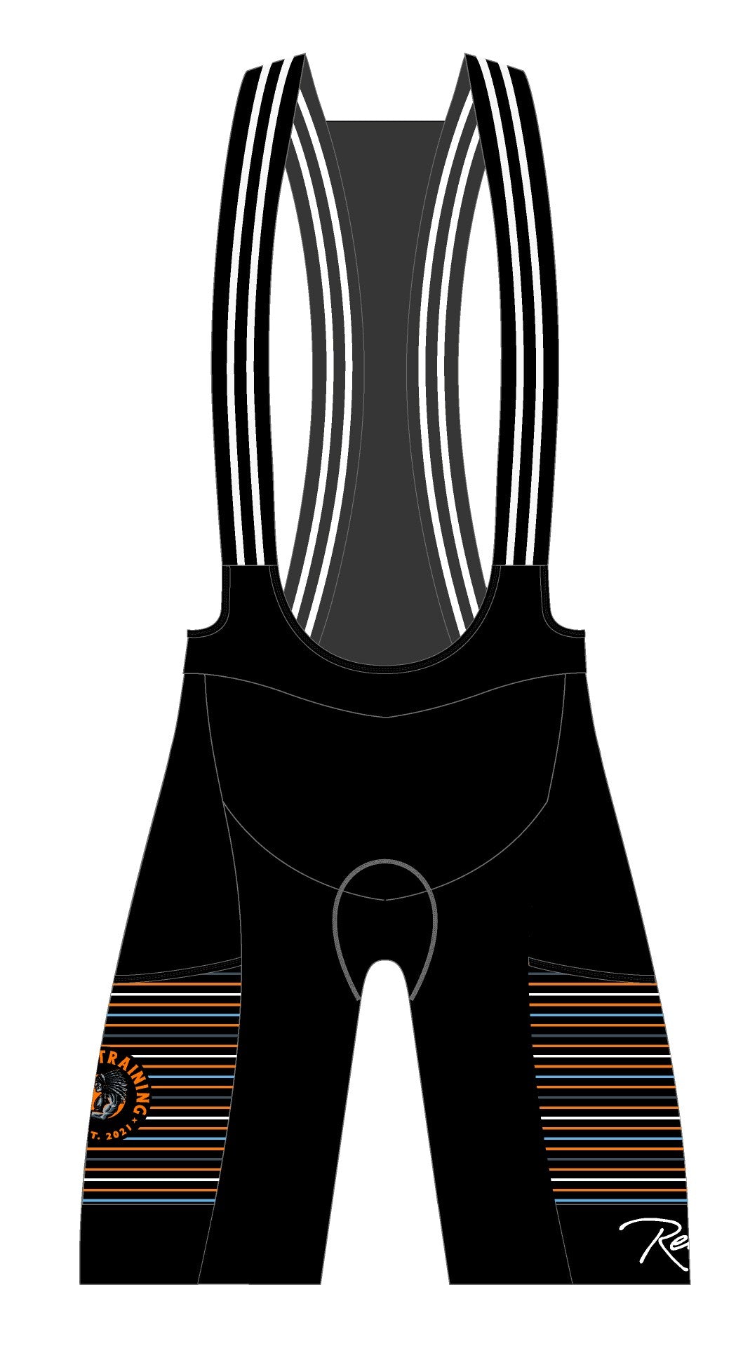 Men's H340 Cycling Bibs - Tribal