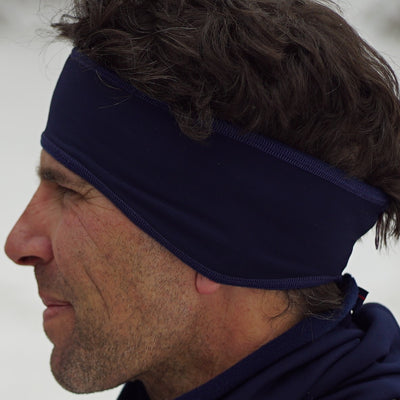 Double sided microfleece headband offers warmth while moving moisture to keep you from getting cold. Perfect for running or under a cycling helmet.
